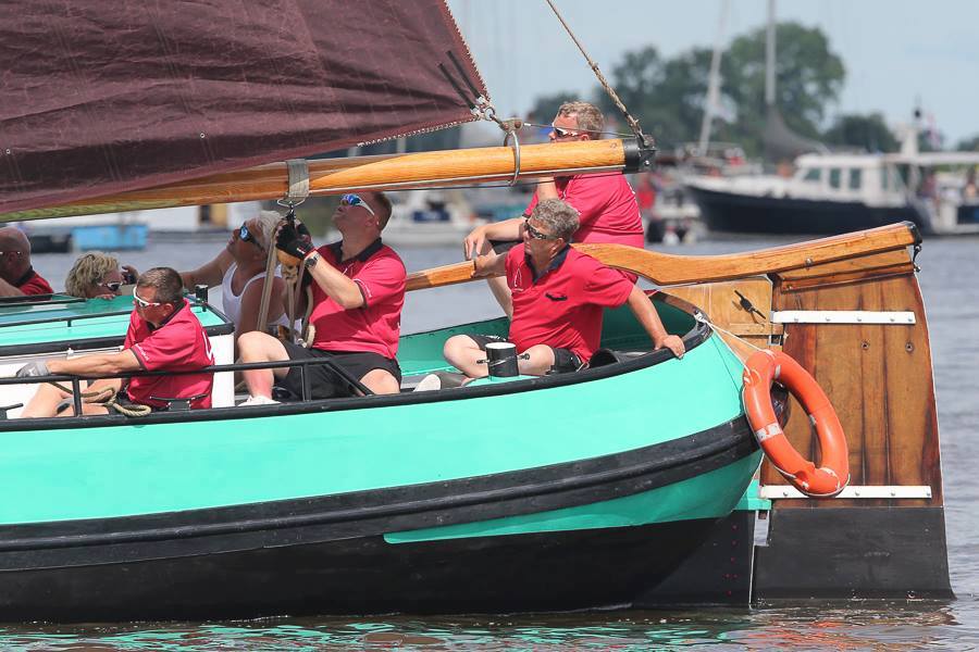 spanning op het achterdek