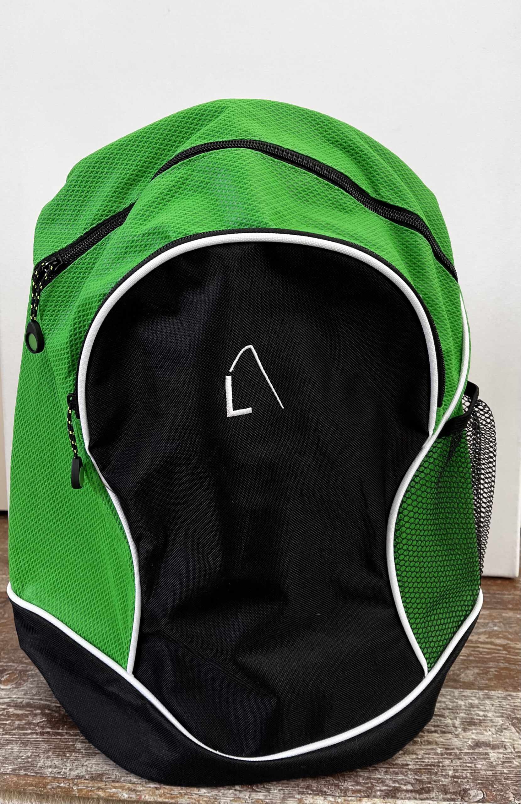 RUGZAK groen of rood met logo Lemster Skûtsje