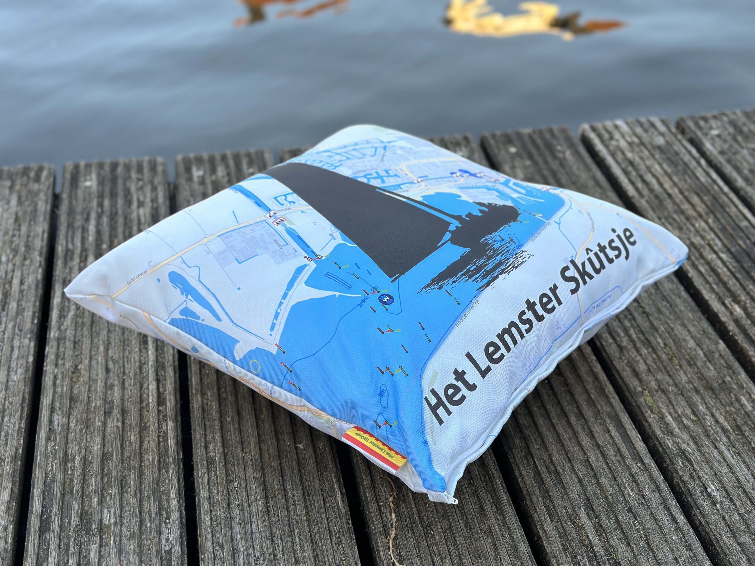 Lemster skûtsje (buiten)kussen