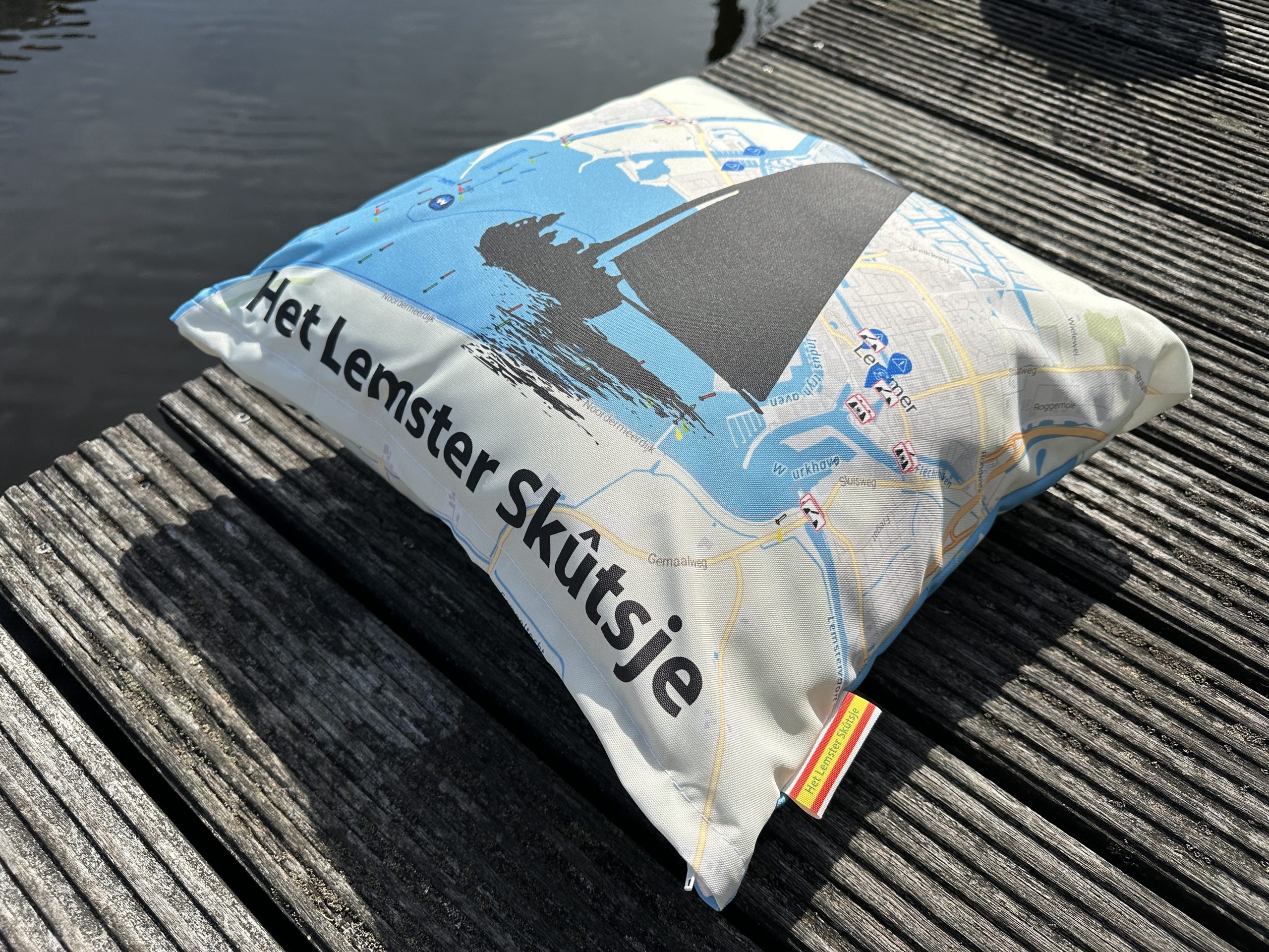 Lemster skûtsje (buiten)kussen - Afbeelding 3